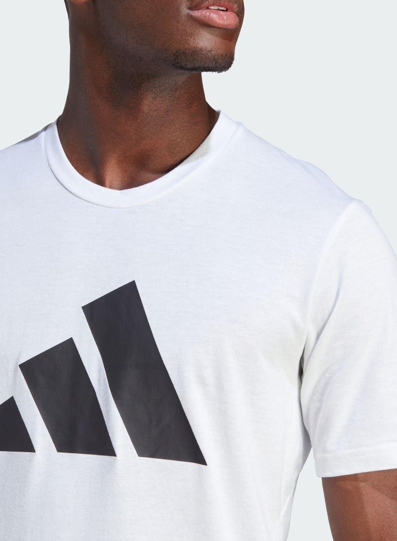 Adidas Train Essentials Feelready Logo Training T-Shirt - Image 3