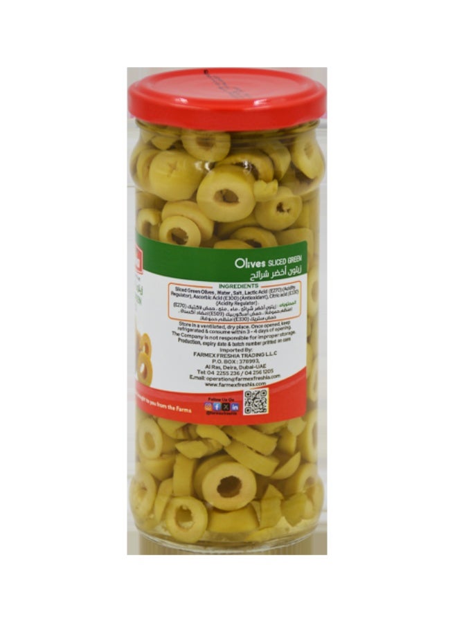 Freshia Sliced Green Olives 335g | Ready-to-Use Pre-Sliced Olives in Brine | Perfect for Pizza, Salad, Pasta & Sandwiches | Mediterranean Diet Staple | Vegan, Gluten-Free - Image 2