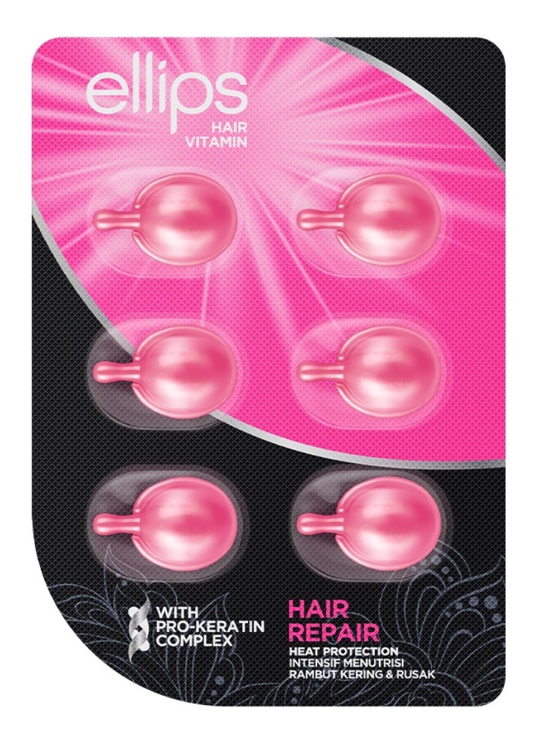 أليبس إليبس - واقي حراري لإصلاح الشعر مع مركب برو-كيراتين - 6 قطع - Image 1