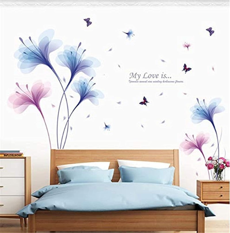 BPA® 3D Wallpaper For Bedroom Living Room Bathroom Decoration Draw Self-Adhesive Pvc Sticker Wall Paper Stickr - Image 1