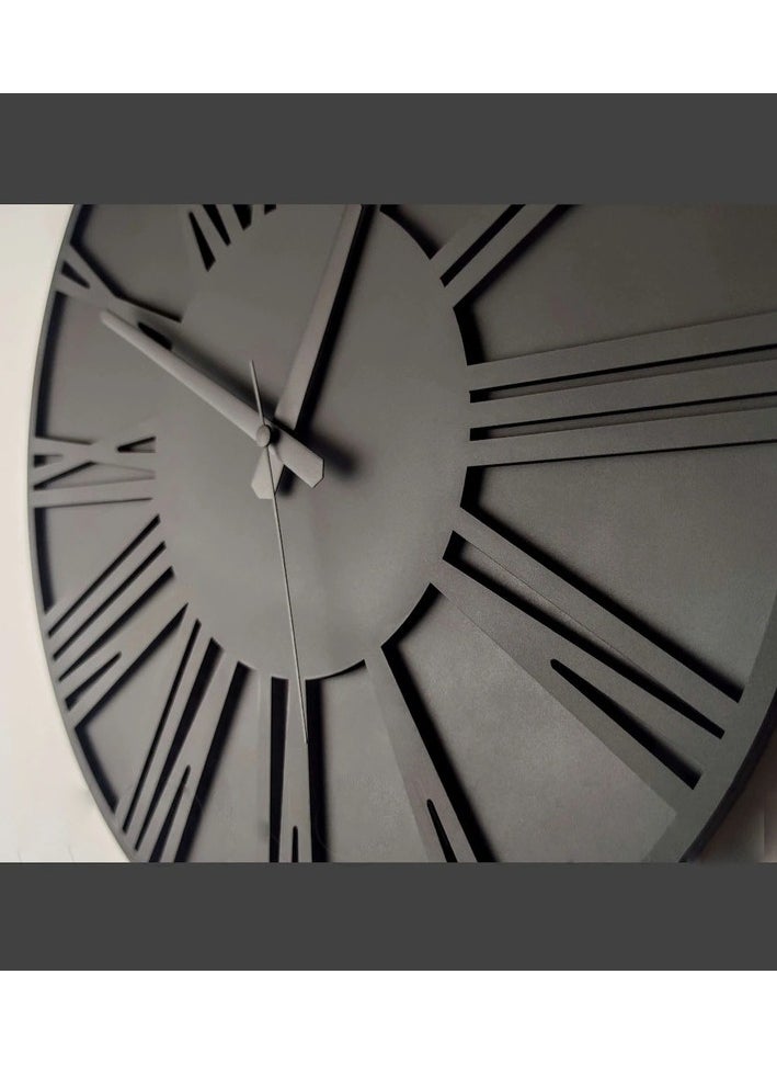 Home Gallery Unique Wall Clock Black  - Image 2