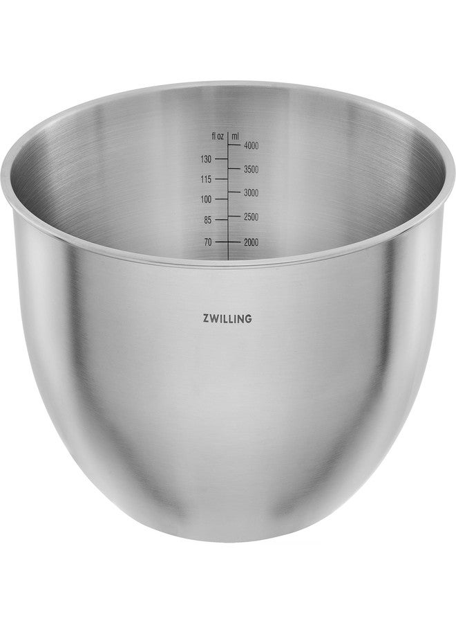 ZWILLING Fresh & Save BOWLS Vacuum Stainless Steel Bowl, Medium, Airtight Food Storage Container for Meal Prep, Leftovers and Mixing, BPA-Free, Dishwasher Safe - Image 3