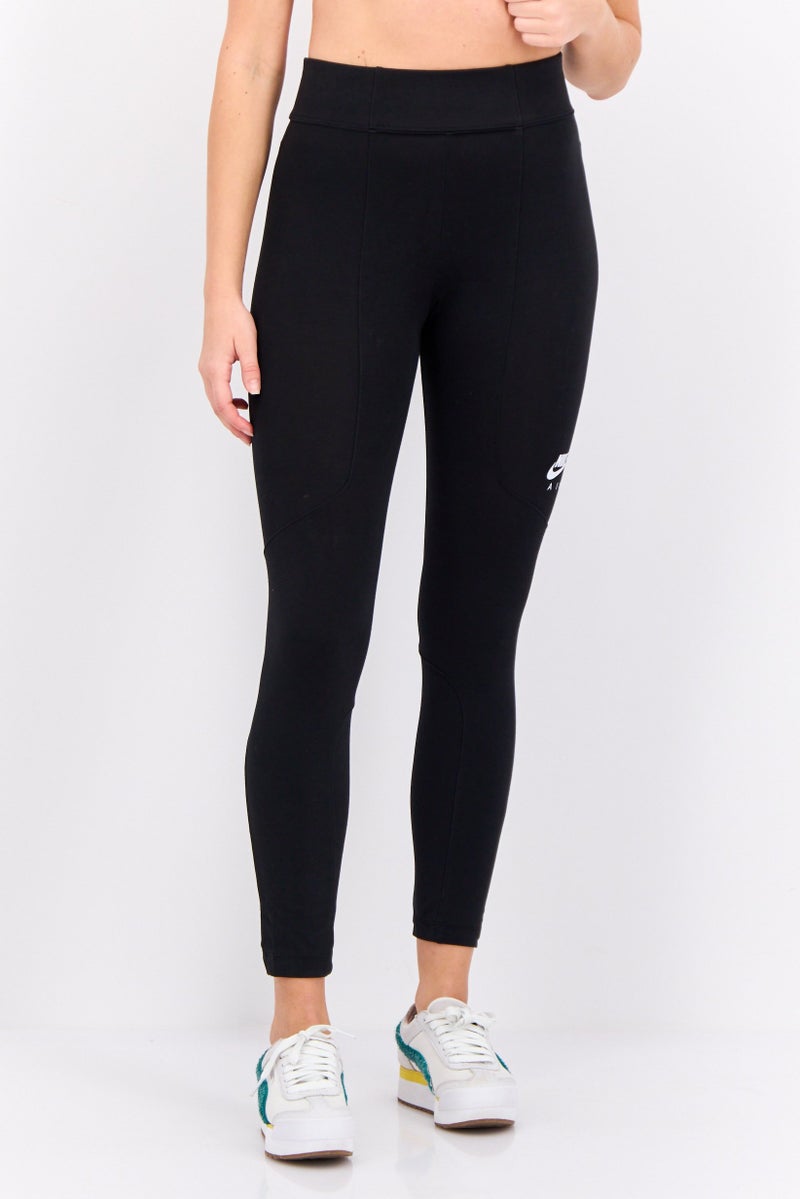 Nike سراويل تدريب ضيقة للنساء 7/8، سوداء - Image 1