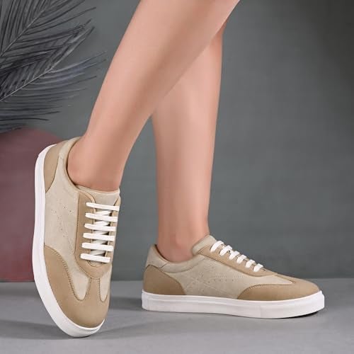 Centrino Women Sneaker | Cushioned Insole for Comfort | Stylish Lace-Up Design | Perfect for Casual Outfit for Girls 9244-3 - Image 2