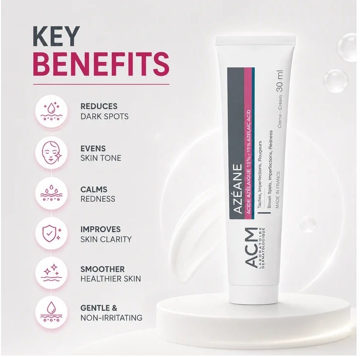 ACM Laboratoire dermatologique ACM Laboratoire Azéane Cream 15% Azelaic Acid 30ml - Image 5
