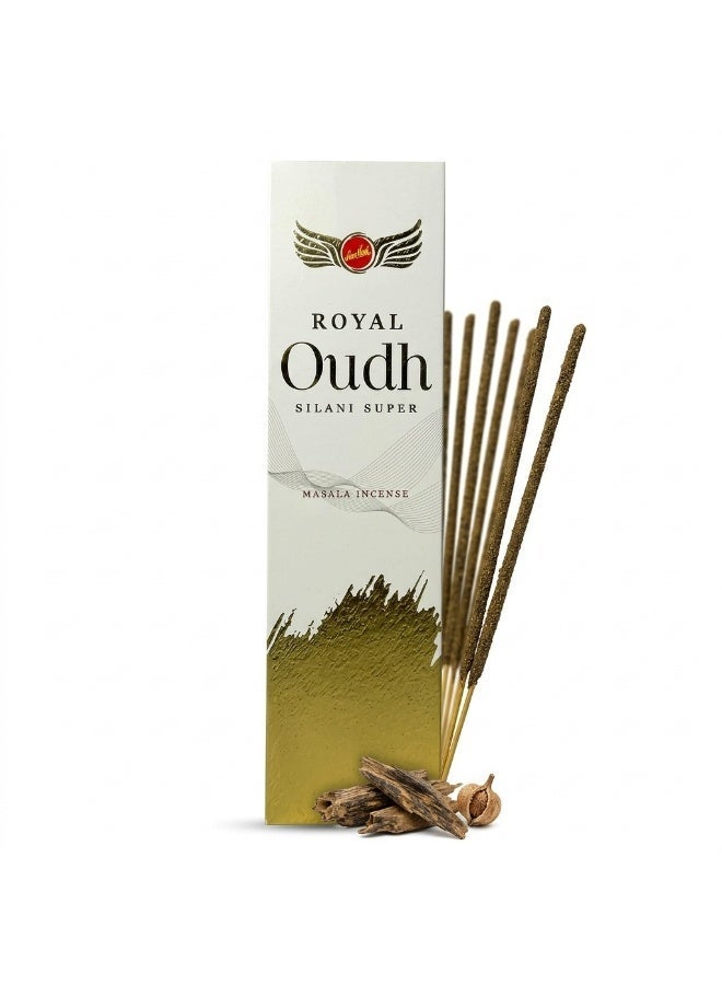 Sree Vani SreeVani Royal Silani Oudh Masala Incense Sticks - 50g Premium Natural Blend of Masala Oudh | Pack of 1 - Image 1