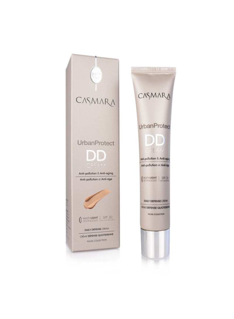 Casmara Urban Protect DD Cream Light 01 – Anti-Pollution, SPF 30, and Anti-Aging Daily Defense Cream (50ml)