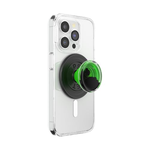 PopSockets Tidepool Phone Grip with Expanding Kickstand, Compatible with MagSafe®, Magnetic Ring for iPhone and Android Included, Phone Holder, Wireless Charging Compatible - Tidepool Dreamy Whirl - Image 1