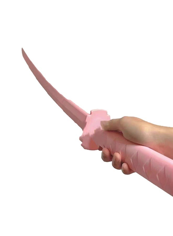 3D Retractable Samurai Sword Model Toys, Creative Decompression Super Healing Tricky Toy/Funny Plastic Telescopic Katana Cosplay Gift - Image 1