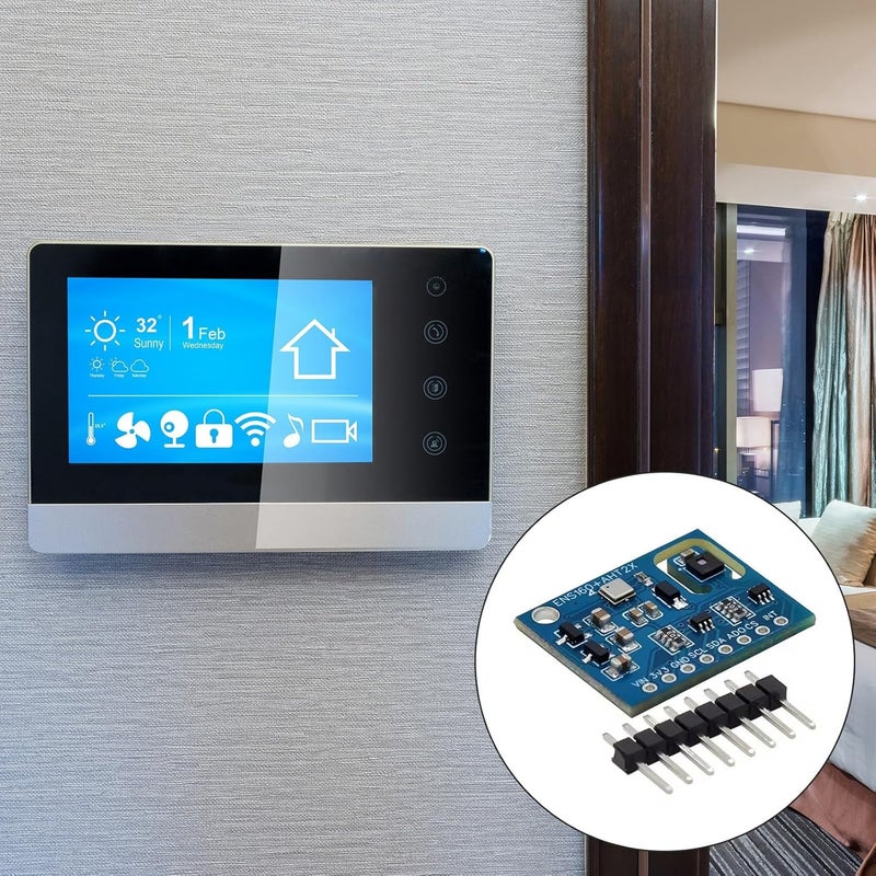 ENS160 AHT21 وحدة استشعار جودة الهواء درجة الحرارة الرطوبة ثاني أكسيد الكربون I2C - Image 3