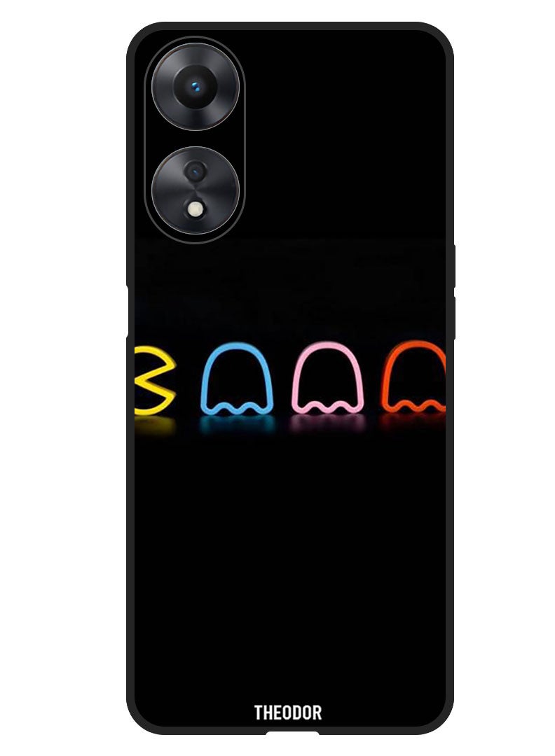 Theodor Protective Case Anti Scratch Shock Proof Bumper Cover For Oppo A1 5G Pacman - Image 1