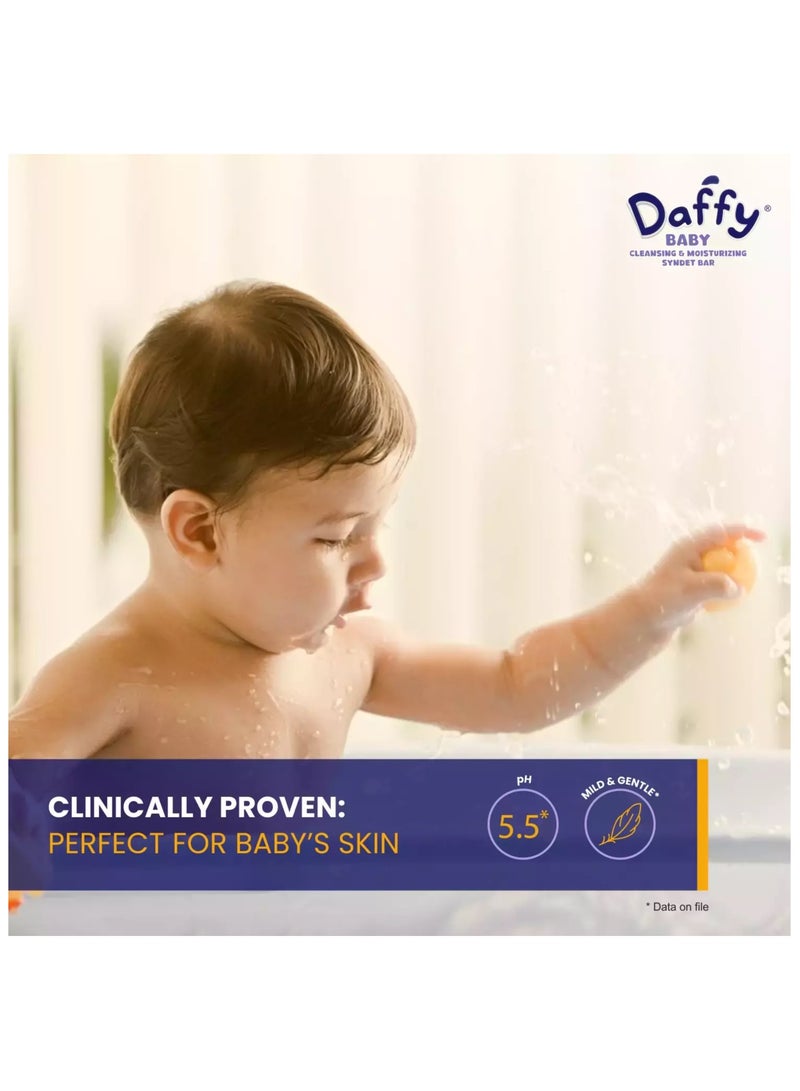 Daffy Baby Ph 5.5 Cleansing & Moisturizing Bathing Bar 75gm  - Image 5