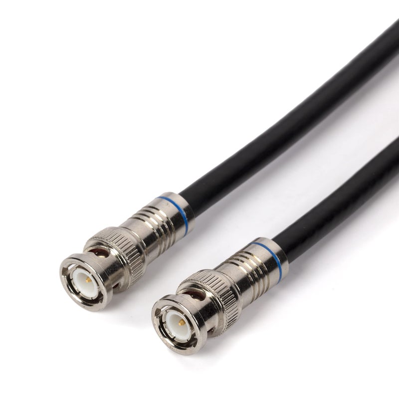 THE CIMPLE CO - BNC Cable, 25 FT, RG6 HD-SDI and SDI, with Two Male BNC Connections, 75 Ohm, Professional Grade, Low Loss, 8 Meter, Black - Image 2