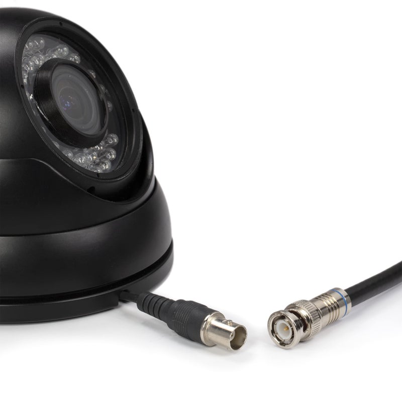 THE CIMPLE CO - BNC Cable, 25 FT, RG6 HD-SDI and SDI, with Two Male BNC Connections, 75 Ohm, Professional Grade, Low Loss, 8 Meter, Black - Image 3