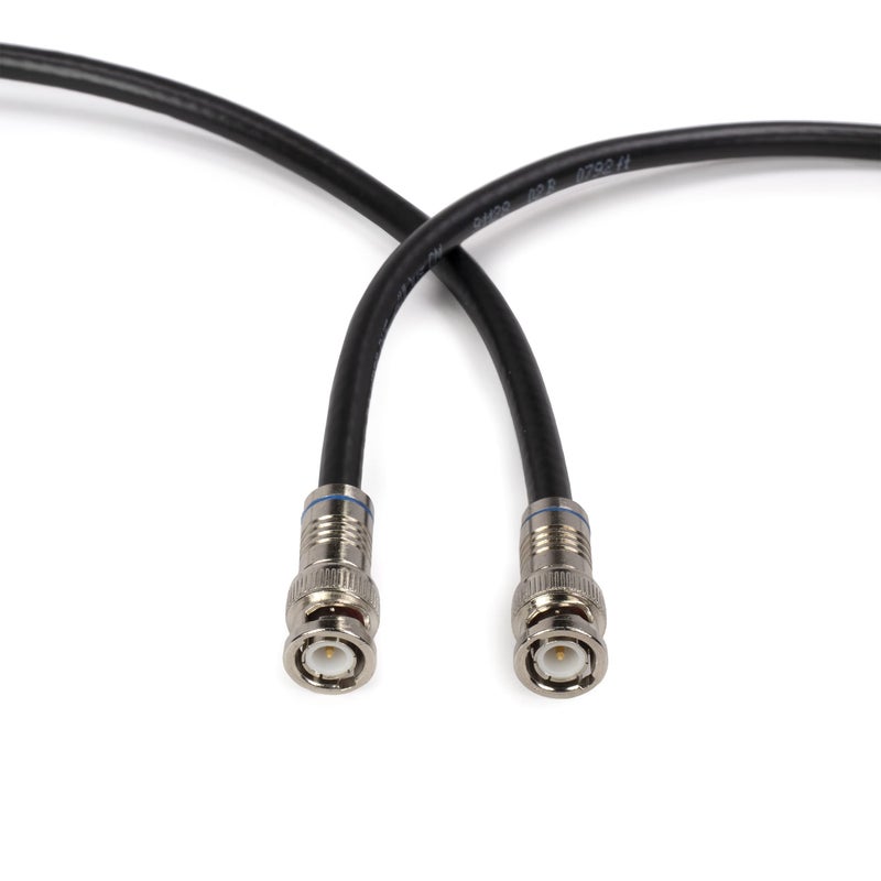 THE CIMPLE CO - BNC Cable, 25 FT, RG6 HD-SDI and SDI, with Two Male BNC Connections, 75 Ohm, Professional Grade, Low Loss, 8 Meter, Black - Image 5