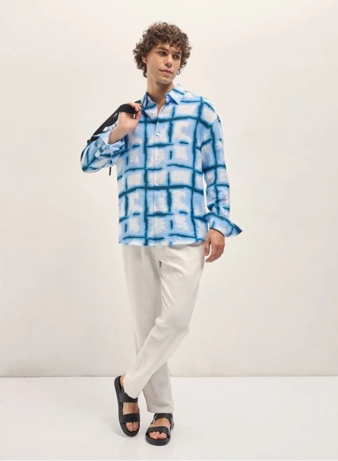 The Bear House  Men's Shirt for Casual and Formal Wear | Classic Button-Down Style for Office, Daily Use, Travel, Events & All-Season Outfits | Versatile & Stylish Wardrobe Essential for Every Occasion for Men | Best Price UAE