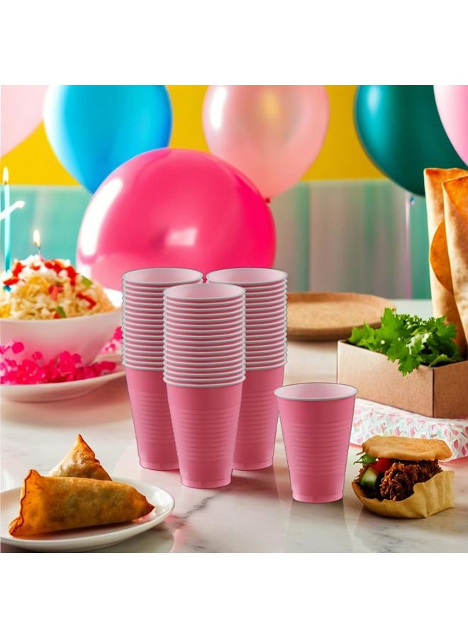 Amscan Big Party Pack New Pink Plastic Cups, 12 Oz., 50 Ct. - Image 2