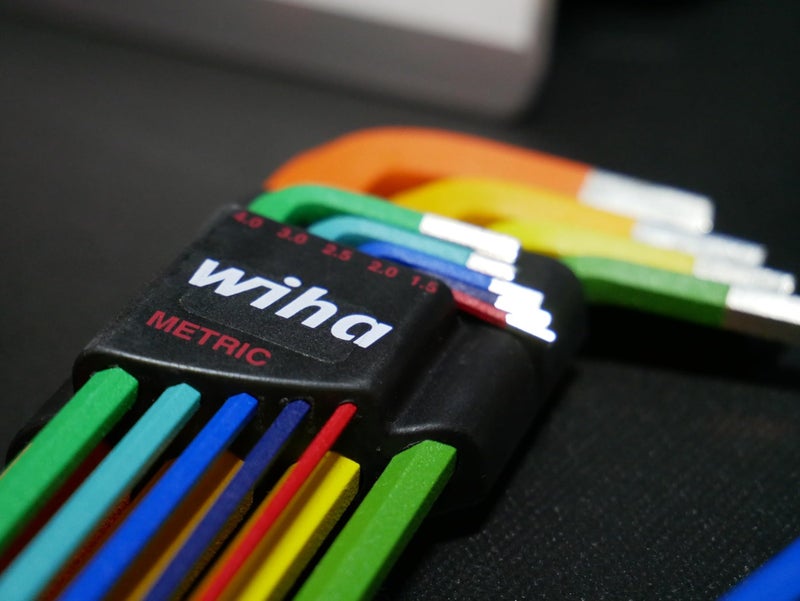 Wiha 66980 9 Piece Ball End Color Coded Hex L-Key Set - Metric - Image 5
