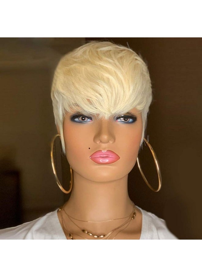 BeiSDWig BeiSDWig Short Pixie Haircut Synthetic Short Wigs for Black Women Short Hairstyles for Women Wig Short Hair (7345A)  - Image 1