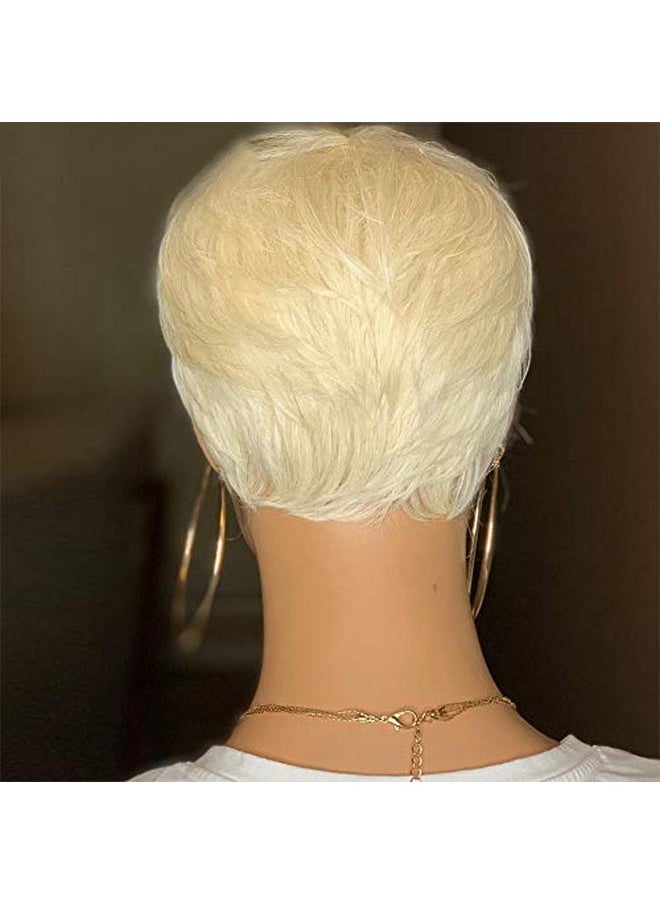 BeiSDWig BeiSDWig Short Pixie Haircut Synthetic Short Wigs for Black Women Short Hairstyles for Women Wig Short Hair (7345A)  - Image 3