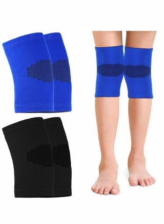Knee Sleeve for Kids, Knee Brace Knee Support for Children, Knee Compression Sleeve Child Knee Pads for Basketball Volleyball Sports Gymnastics Blue and Black 2 Pairs, M - pzsku/Z42B8032D5C4D7F7709B6Z/45/_/1706673063/655766b9-7e5d-45a8-a10c-d7c8c88432b2