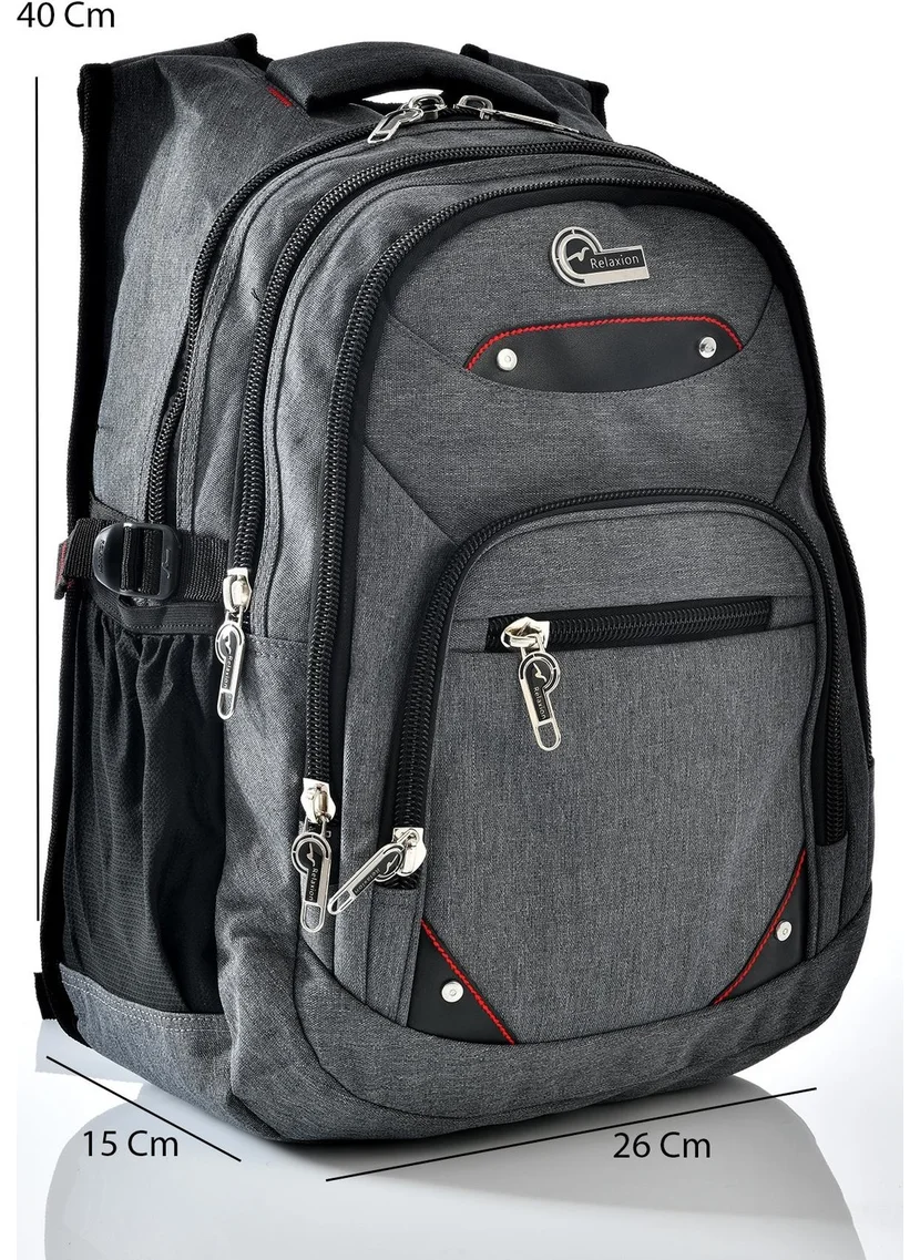 ريلاكسن 2225 School Backpack Gray