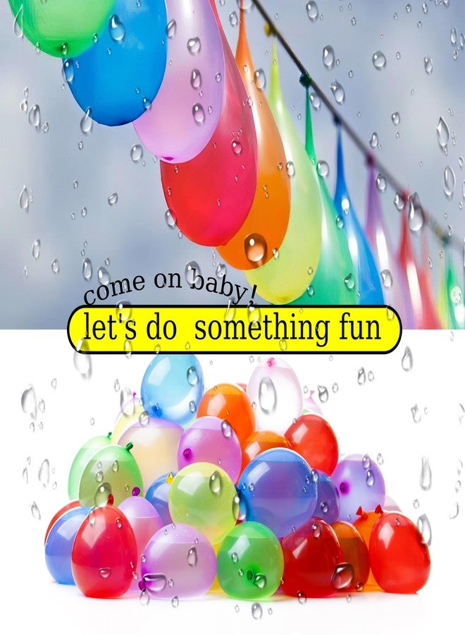 Deztibos 666 PCS Water Balloon Set: Quick - Fill for Splashing Summer Fun in Backyards and Pools Adult use only - Image 4