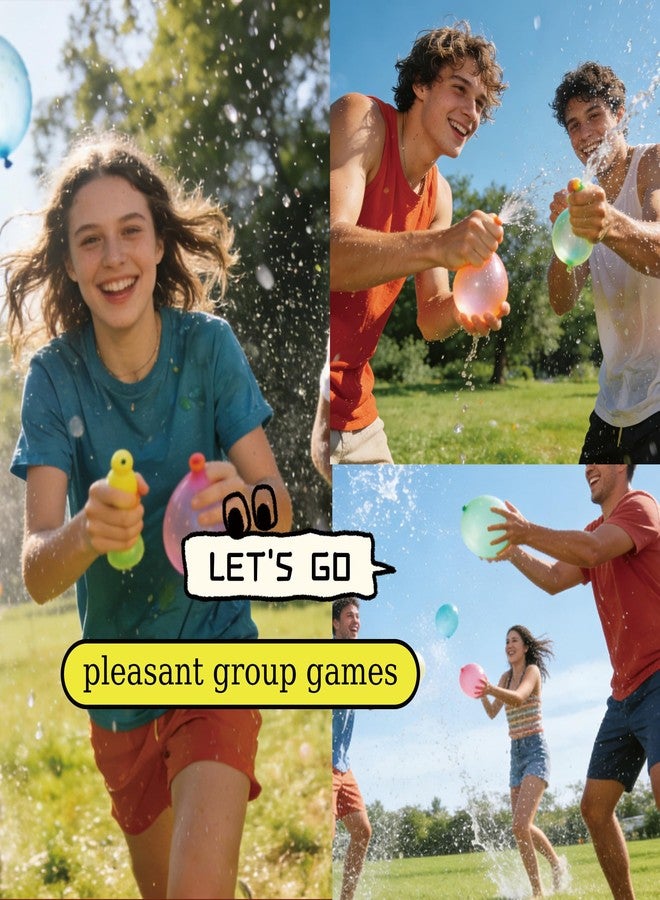 Deztibos 666 PCS Water Balloon Set: Quick - Fill for Splashing Summer Fun in Backyards and Pools Adult use only - Image 5