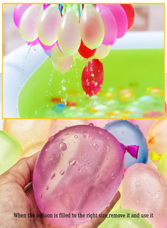 Deztibos 666 PCS Water Balloon Set: Quick - Fill for Splashing Summer Fun in Backyards and Pools Adult use only - Image 2