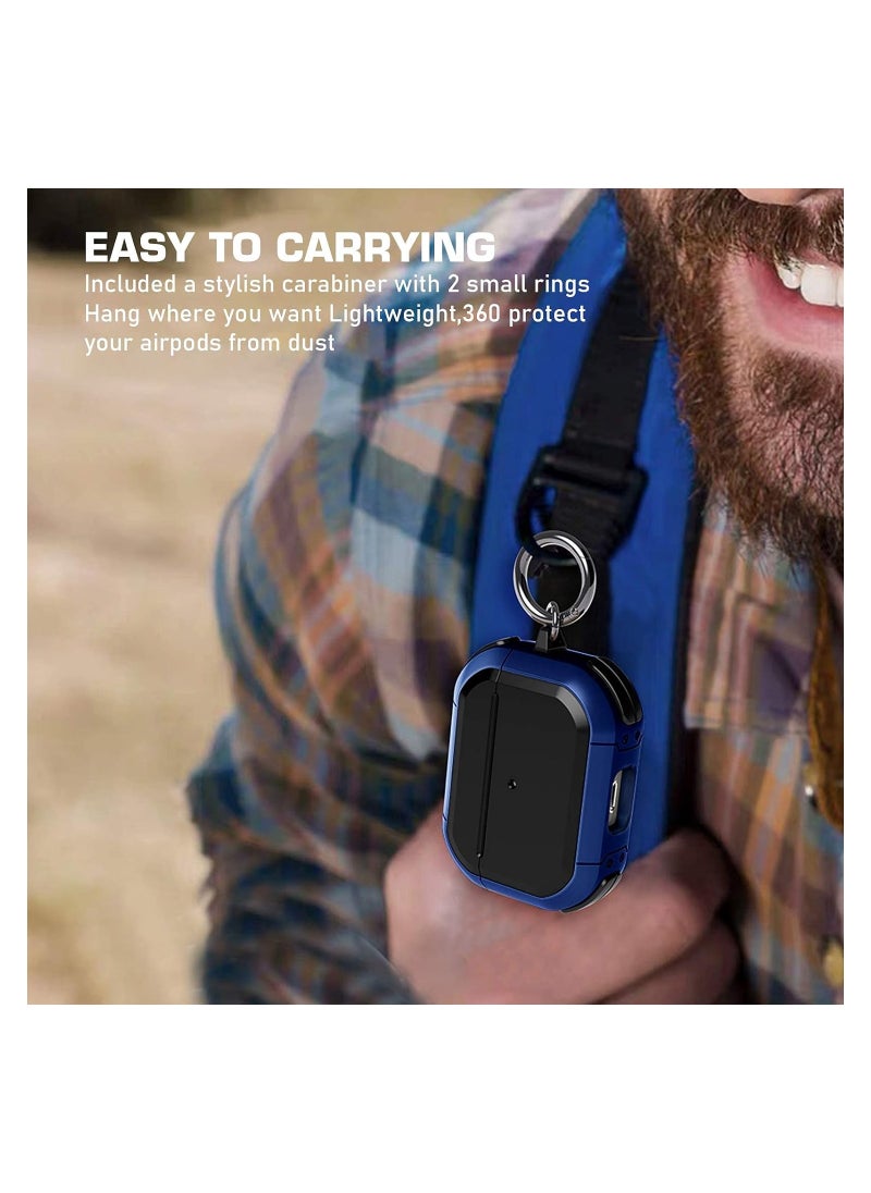 ELTRAZONE - Airpods 3 Case(2021) with Keychain,Full-Body Rugged Military Grade Protective Cover for Airpods 3rd Generation(2021),Shock Absorption Corner Design,Durable Armor Case - Image 1