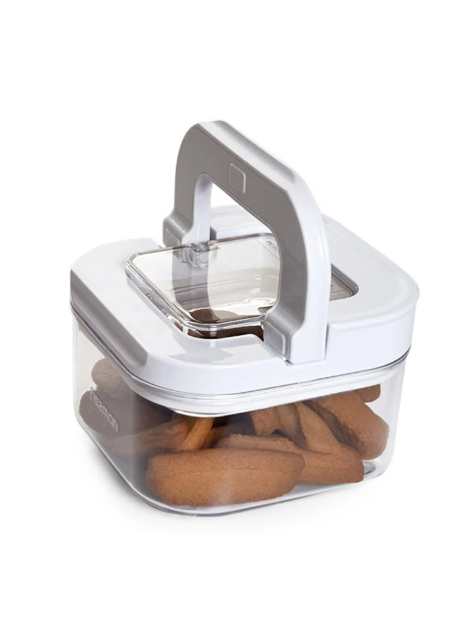 فيسمان Square Flip Lock Food Storage Container 11x11x7cm/450ml (Plastic)