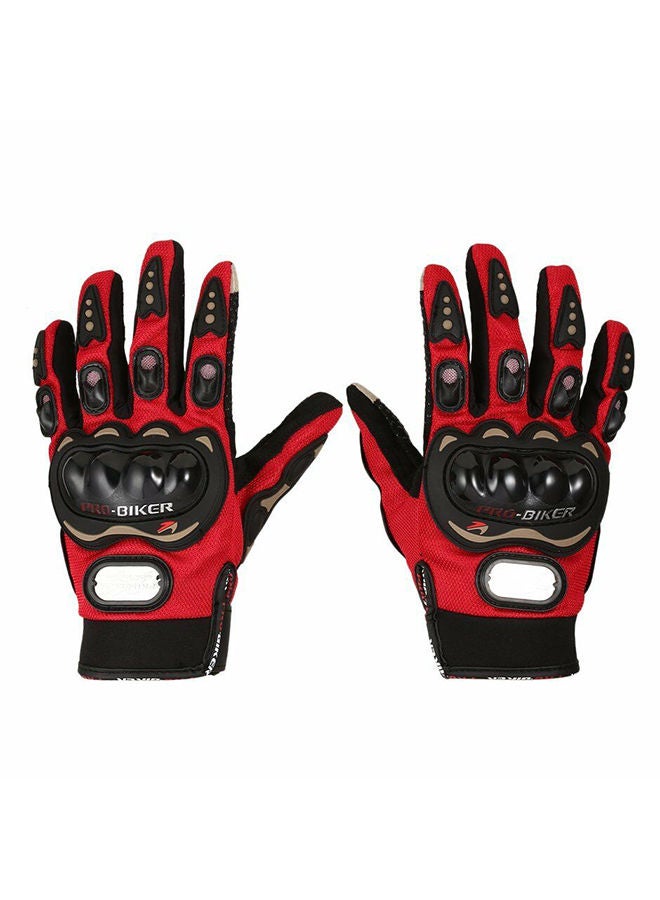 NIBEMINENT 2-Piece Touch Screen Motorcycle Riding Gloves - Image 1