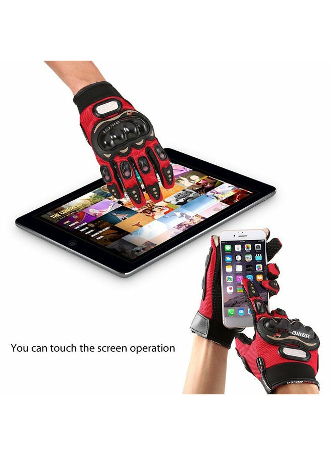 NIBEMINENT 2-Piece Touch Screen Motorcycle Riding Gloves - Image 4
