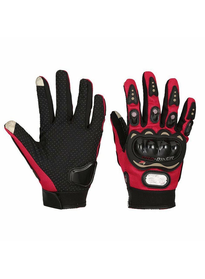 NIBEMINENT 2-Piece Touch Screen Motorcycle Riding Gloves - Image 3