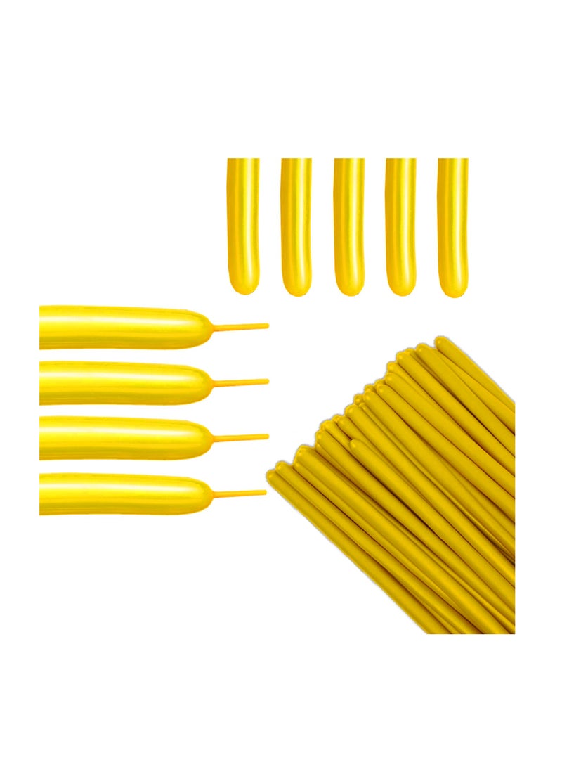 Sempertex Assorted Color Latex Balloons  Vibrant Balloons in Various Colors Perfect for Birthdays Parties Weddings and Celebrations Durable and Easy to Inflate for Fun Event Decorations (Matte Yellow) - Image 2