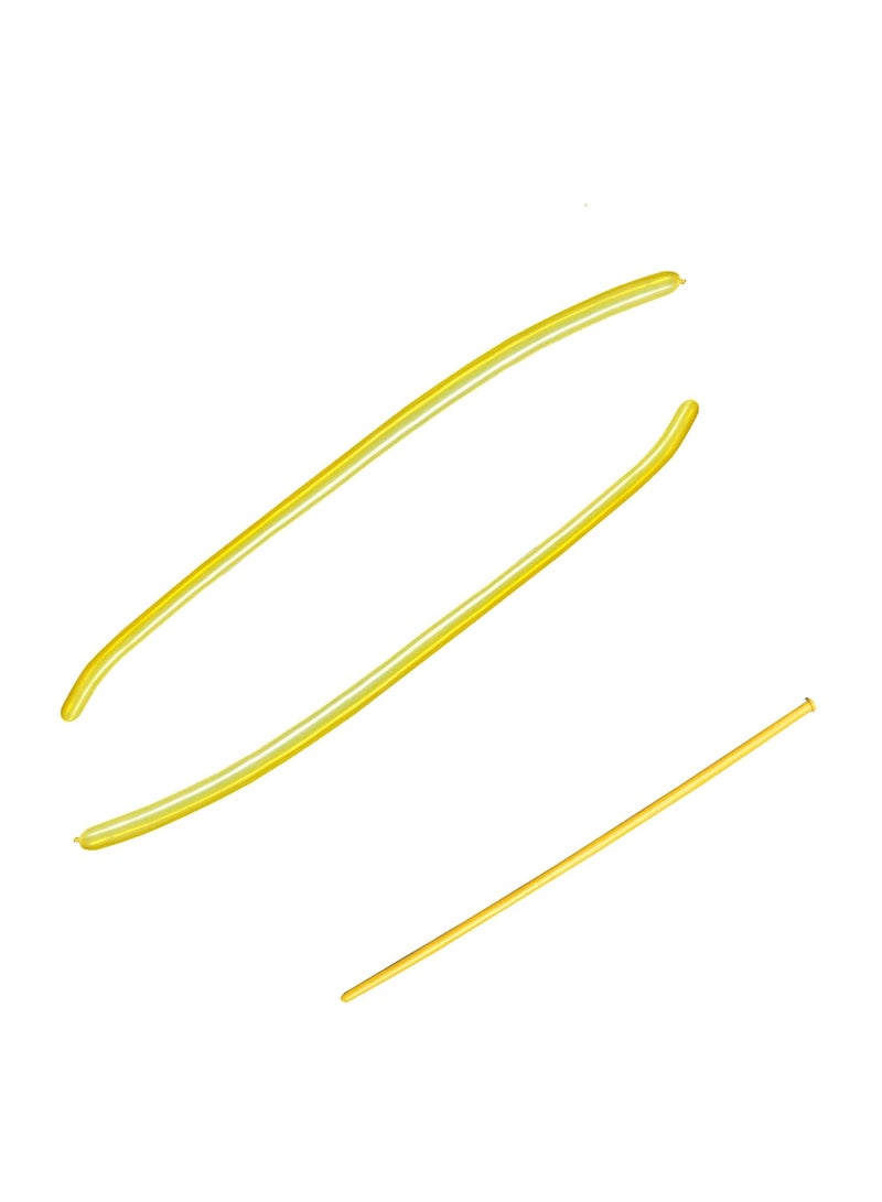 Sempertex Assorted Color Latex Balloons  Vibrant Balloons in Various Colors Perfect for Birthdays Parties Weddings and Celebrations Durable and Easy to Inflate for Fun Event Decorations (Matte Yellow) - Image 3