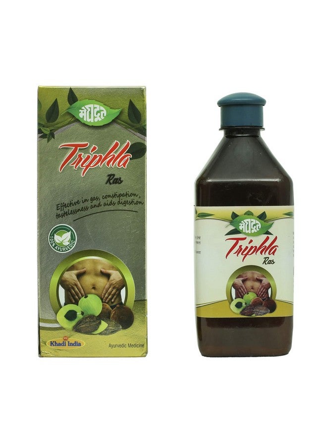 Meghdoot Ayurvedic Triphla Juice for Digestive Health, Detoxification and Immunity Boost - Natural Herbal Juice for Cleansing, Weight Management, and Overall Wellness 500ml (Pack of 1) - Image 1