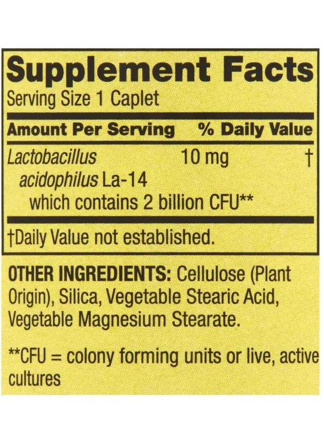 SPRING VALLEY بروبيوتيك أسيودوفيلوس من سبرينغ فالي 100 حبة لصحة الجهاز الهضمي - Image 2
