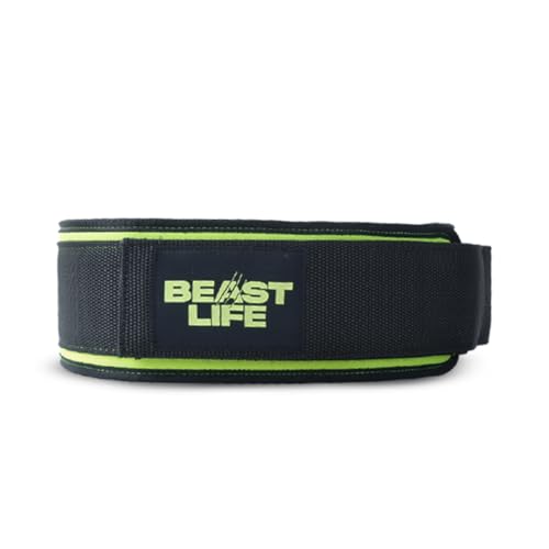 BeastLife Gym Weight Lifting Belt for Men & Women – Powerlifting, Deadlift & Waist Support Belt for Back Pain Relief – Heavy Duty Exercise & Fitness Gym Accessories - Image 1