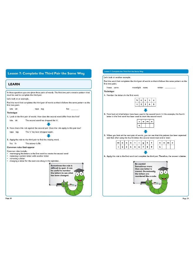 null - 11+ Verbal Reasoning Support and Practice Workbook: For the GL Assessment 2025 tests - Image 1