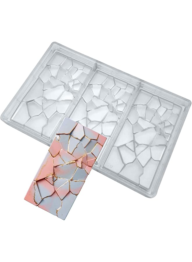 S-TOP Shape Chocolate Bar Mold Polycarbonate Energy Bar Moulds Chocolate Maker - Image 1