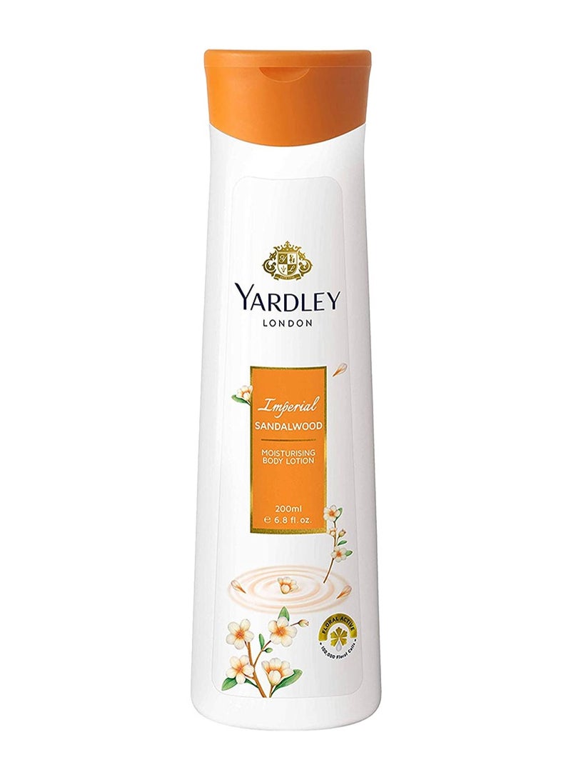 Yardley London Imperial Sandalwood Body Lotion 200ml