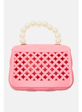 Willow & Ruby A Little Obsessed Charm It Cross Body Bag, Pink Combo  - Image 3