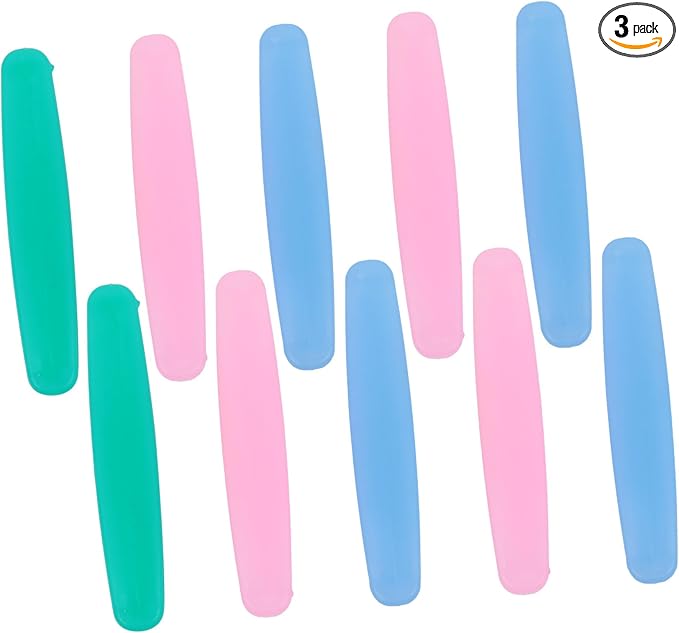 3 Sets Handheld Toothpaste Squeezer Clamps Reduce Waste For Cosmetic Facial Products 10pcs Each - Image 1