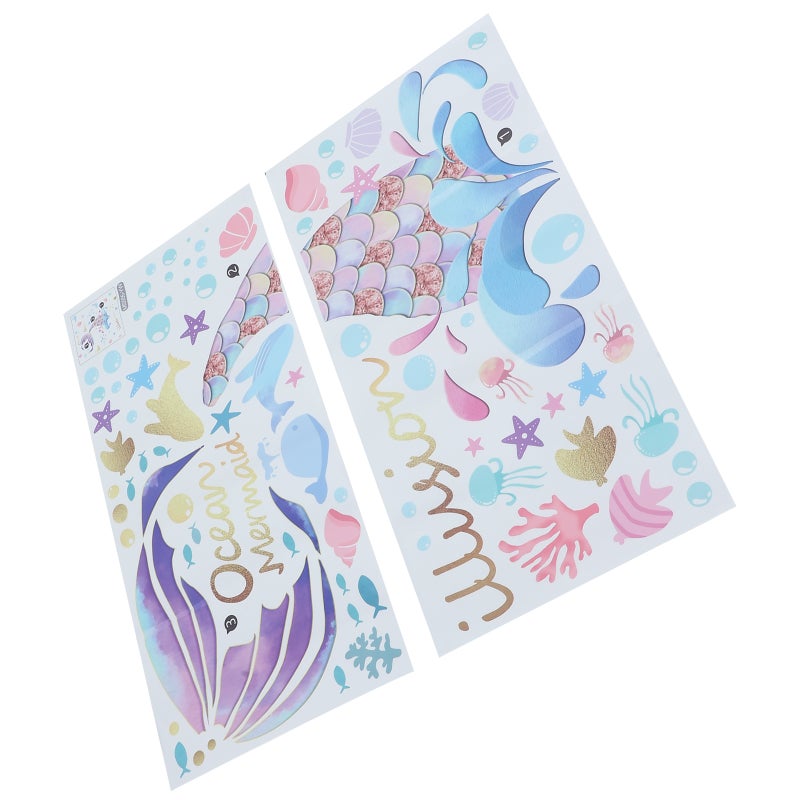 1 set of Wallpapers Bedroom Stickers DIY Wall Decals Decorative Wallpaper - Image 1