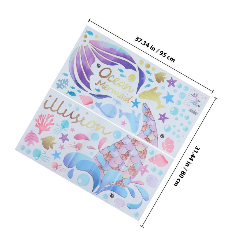 1 set of Wallpapers Bedroom Stickers DIY Wall Decals Decorative Wallpaper - Image 2