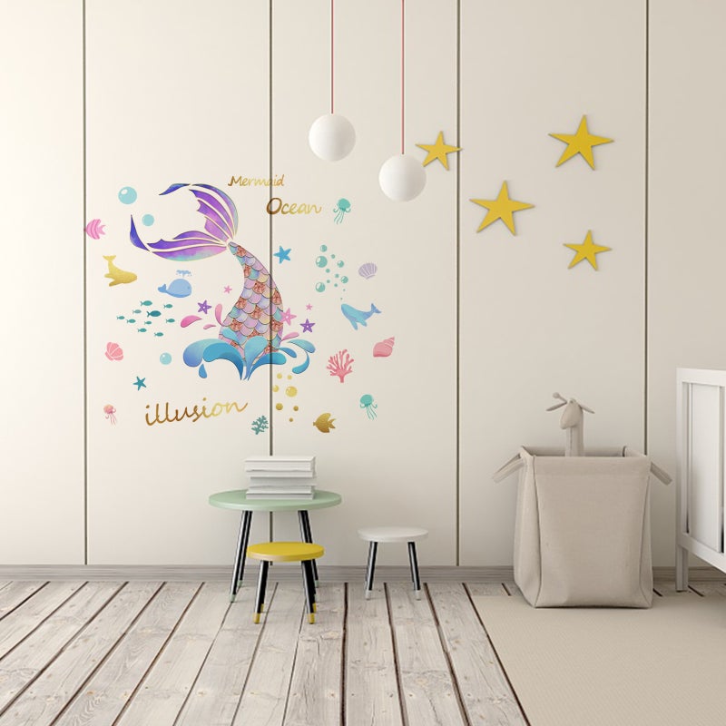 1 set of Wallpapers Bedroom Stickers DIY Wall Decals Decorative Wallpaper - Image 5