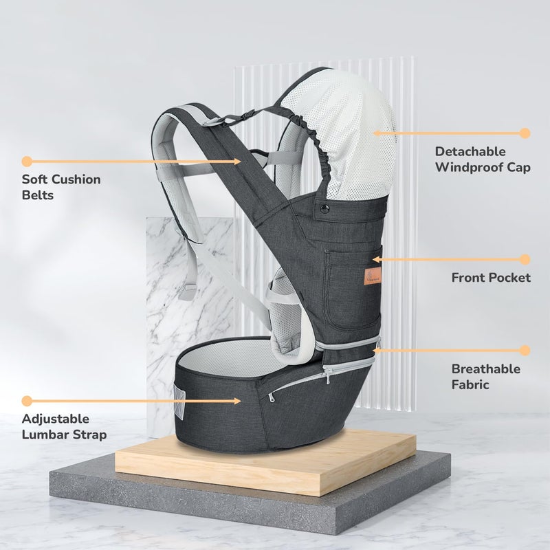 R for Rabbit Upsy Daisy Ergo Baby Carrier - 8 in 1 - Image 5