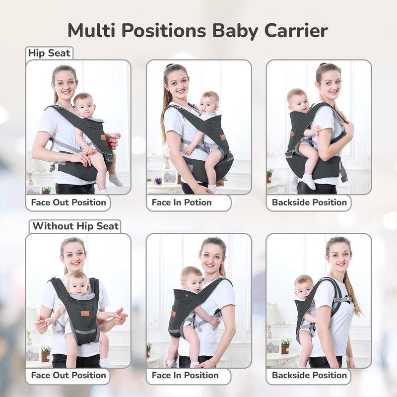 R for Rabbit Upsy Daisy Ergo Baby Carrier - 8 in 1 - Image 4
