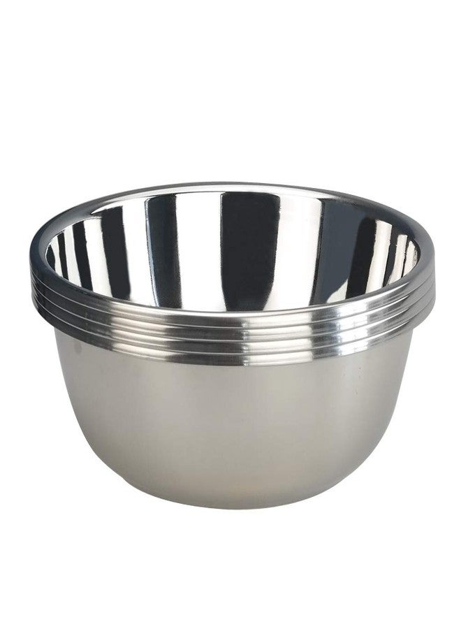 Anbers 18/10 Stainless Steel Mixing Bowl, 9.6 Inch Wide Metal Prep Bowls, 4 Packs - Image 4